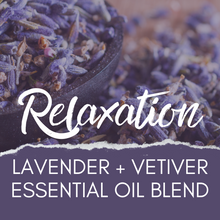 Load image into Gallery viewer, &quot;Relaxation&quot; 🏝 Lavender + Vetiver 💟 Essential Oil💧
