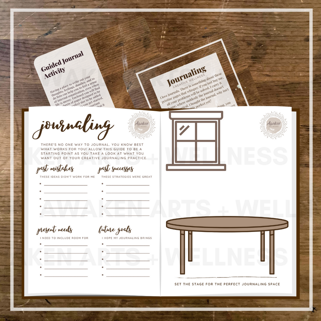Guided Journaling Pages - Digital Download - Printable