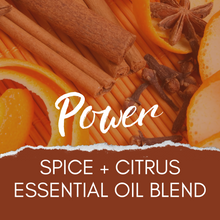 Load image into Gallery viewer, &quot;Power&quot; 🥮 Spice + Citrus 🍋 Essential Oil💧

