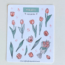 Load image into Gallery viewer, Tulip Garden 🌷 Sticker sheet ✨
